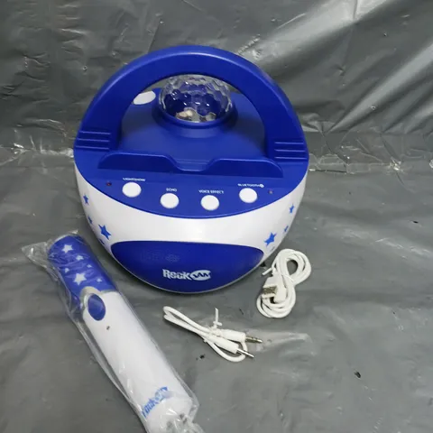 BOXED ROCKJAM 10-WATT RECHARGEABLE K-POP KARAOKE SPEAKER