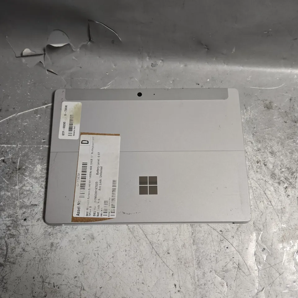 MICROSOFT SURFACE GO TABLET