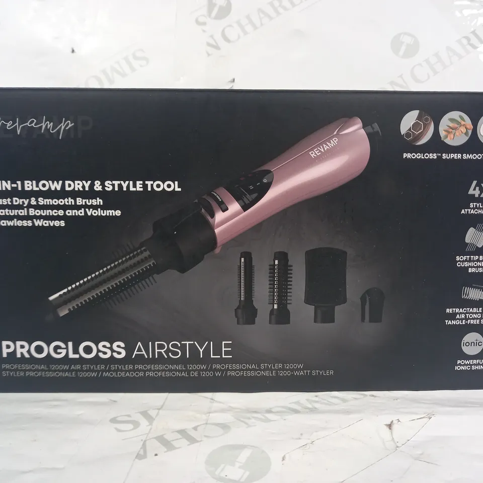REVAMP PROGLOSS AIRSTYLE 2-IN-1 BLOW DRY & STYLE TOOL