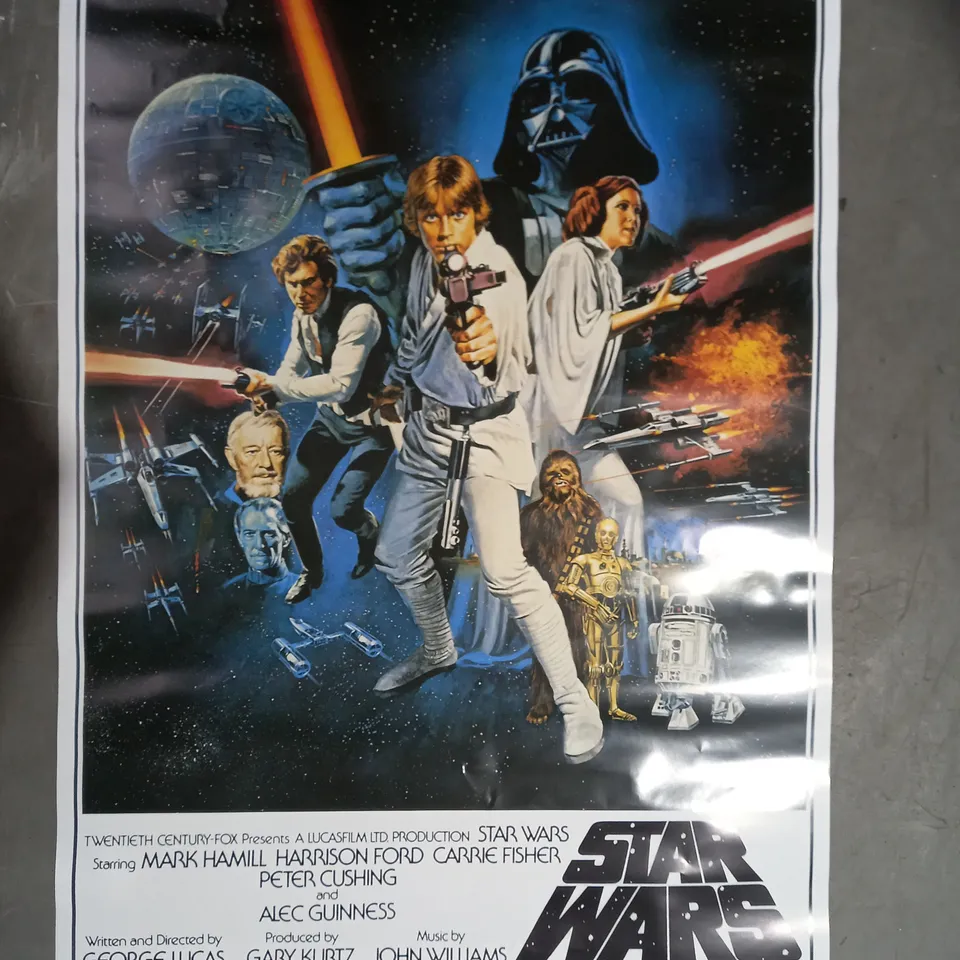 STAR WARS FILM POSTER ART PRINT
