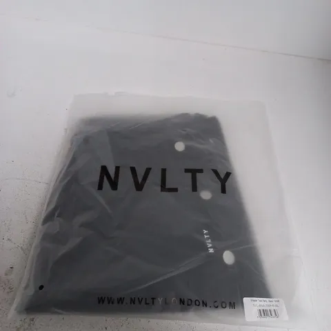 NVLTY SNAPPER TRACK PANTS - BLACK - SMALL
