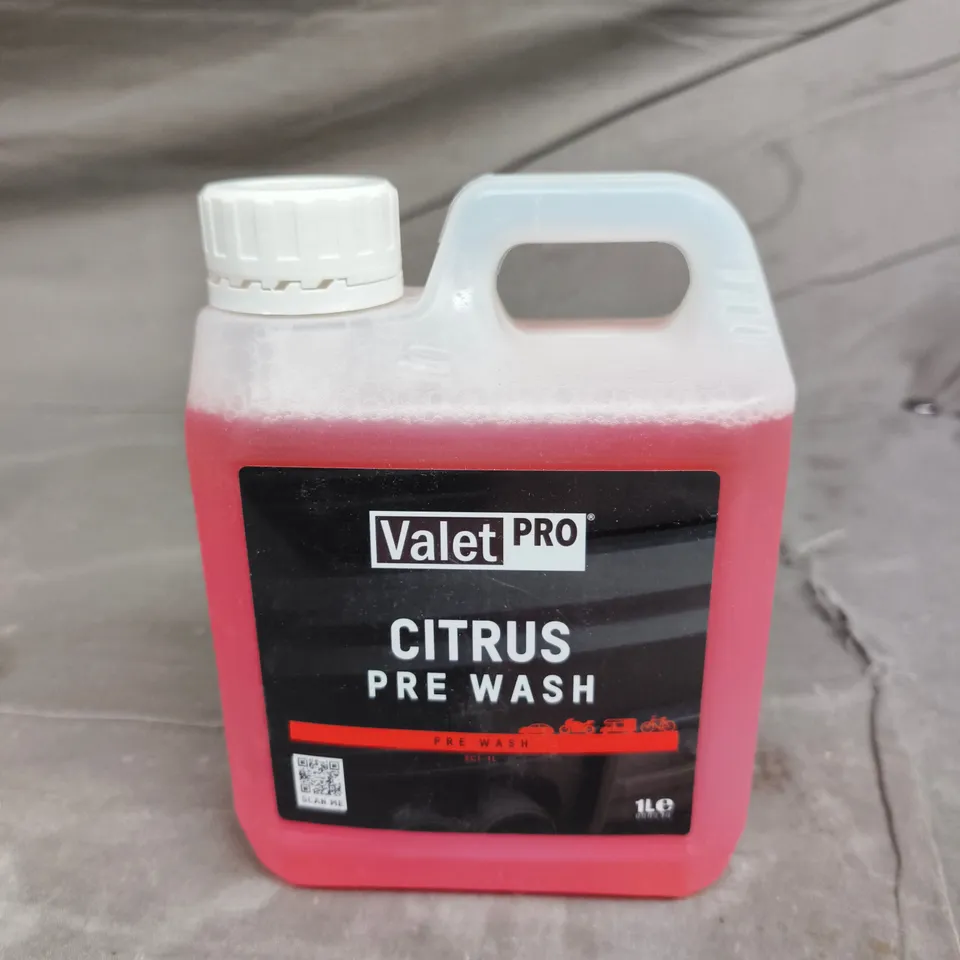VALET PRO CITRUS PRE WASH – 1 L BOTTLE