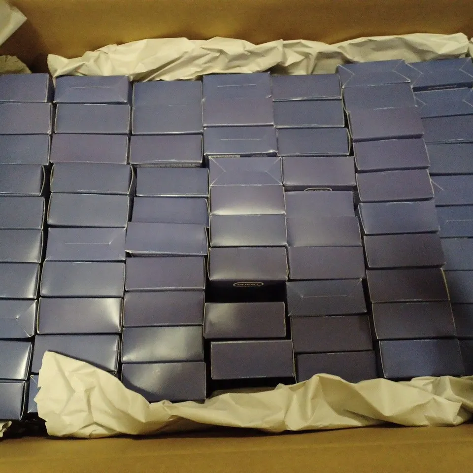 BOX OF APPROXIMATELY 50 QUEST WASHABLE FACE COVERINGS