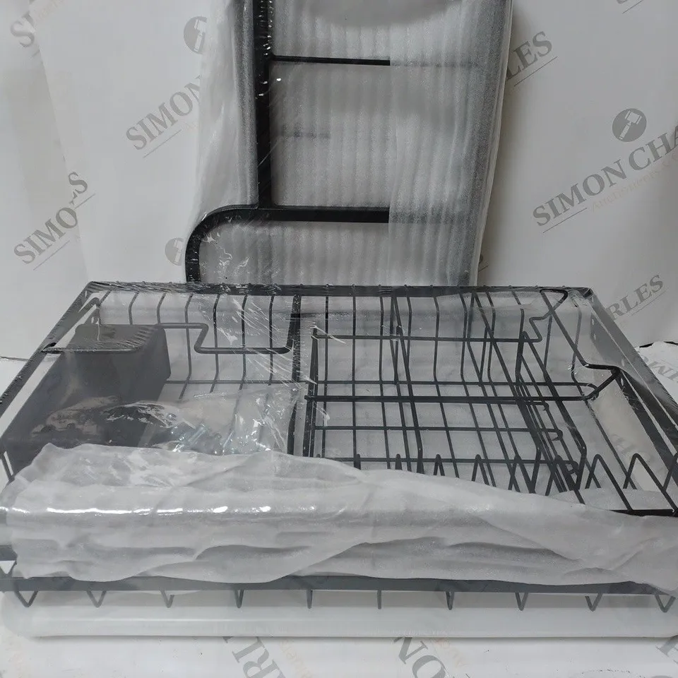 CHROME PLATED 2 TIER DISH RACK 