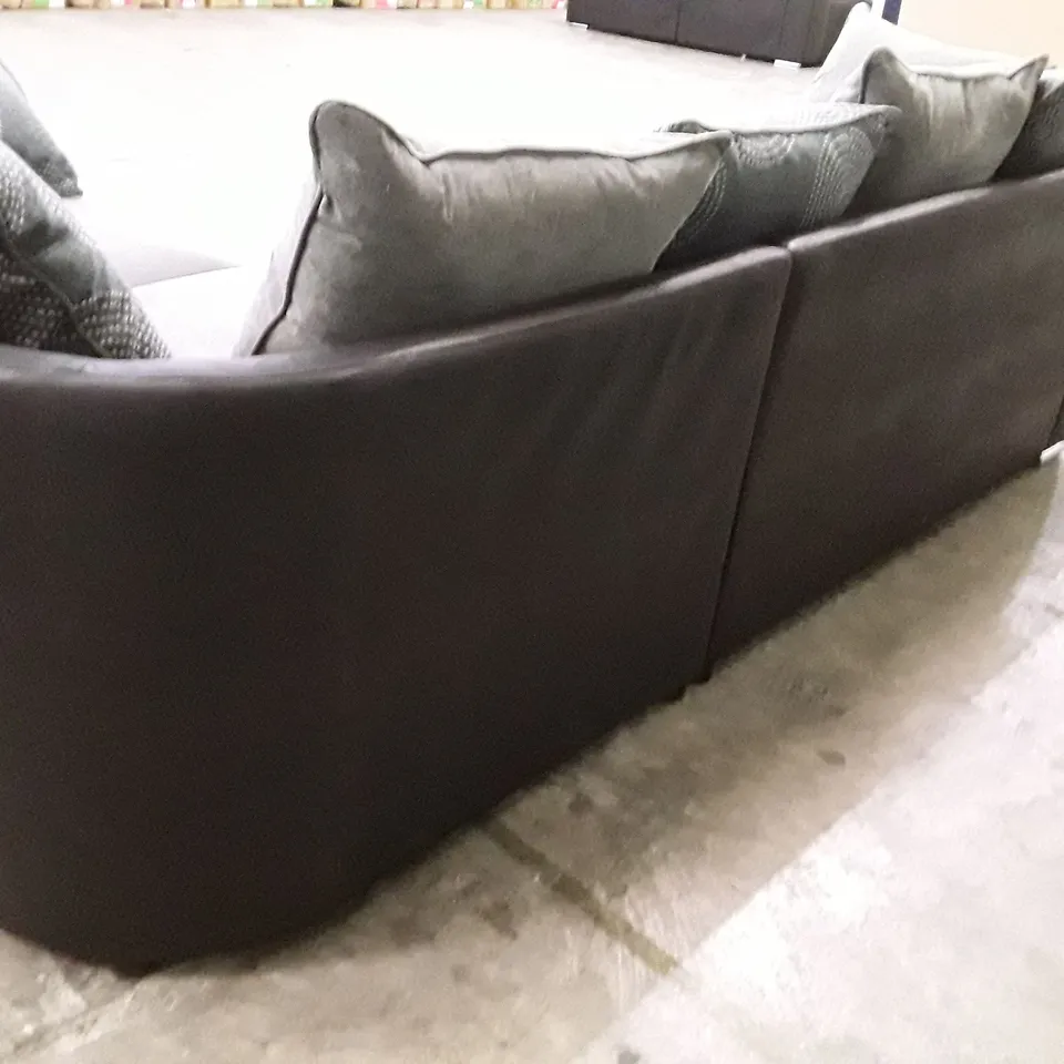 QUALITY DESIGNER DANUBE RH CORNER GROUP SOFA