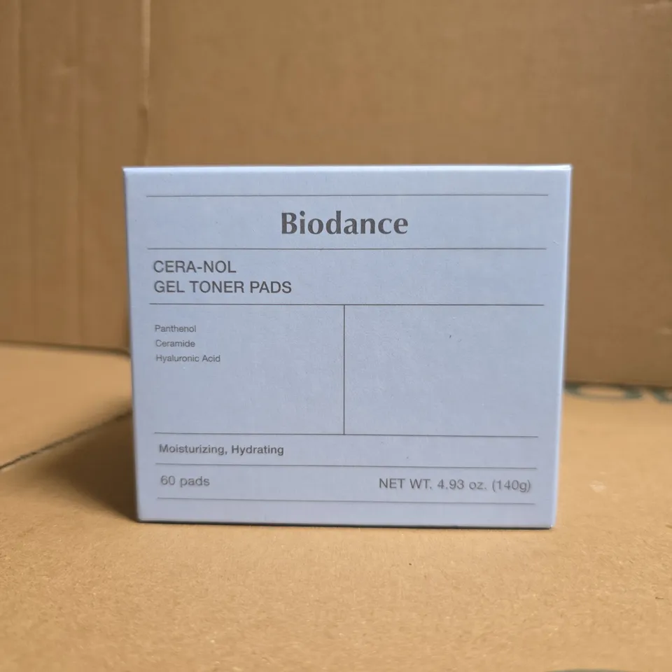 BIODANCE CERA-NOL GEL TONER PADS - 60 PADS 
