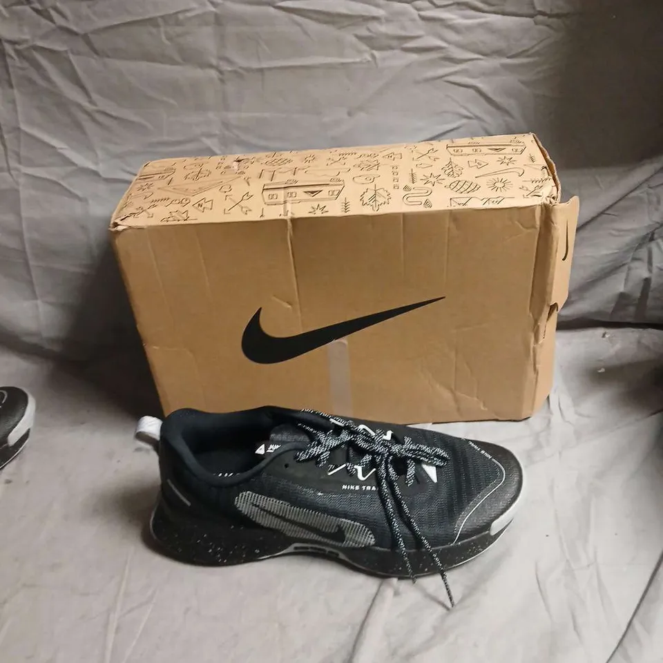 NIKE REACT RUNNING SHOES – BLACK, WITH ORIGINAL BOX - SIZE UK 10