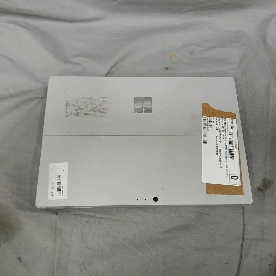 MICROSOFT SURFACE PRO 5 TABLET – I5, 8GB RAM, 256GB SSD, 12.3-INCH DISPLAY (NO KEYBOARD)