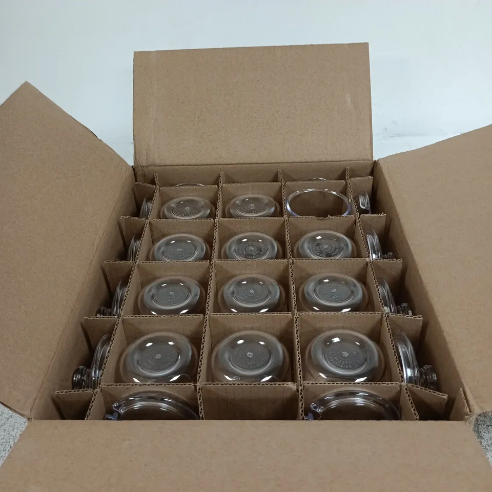VOLLRATH CONDIMENT JAR – POLYCARBONATE WITH CLEAR LID, 12-PACK