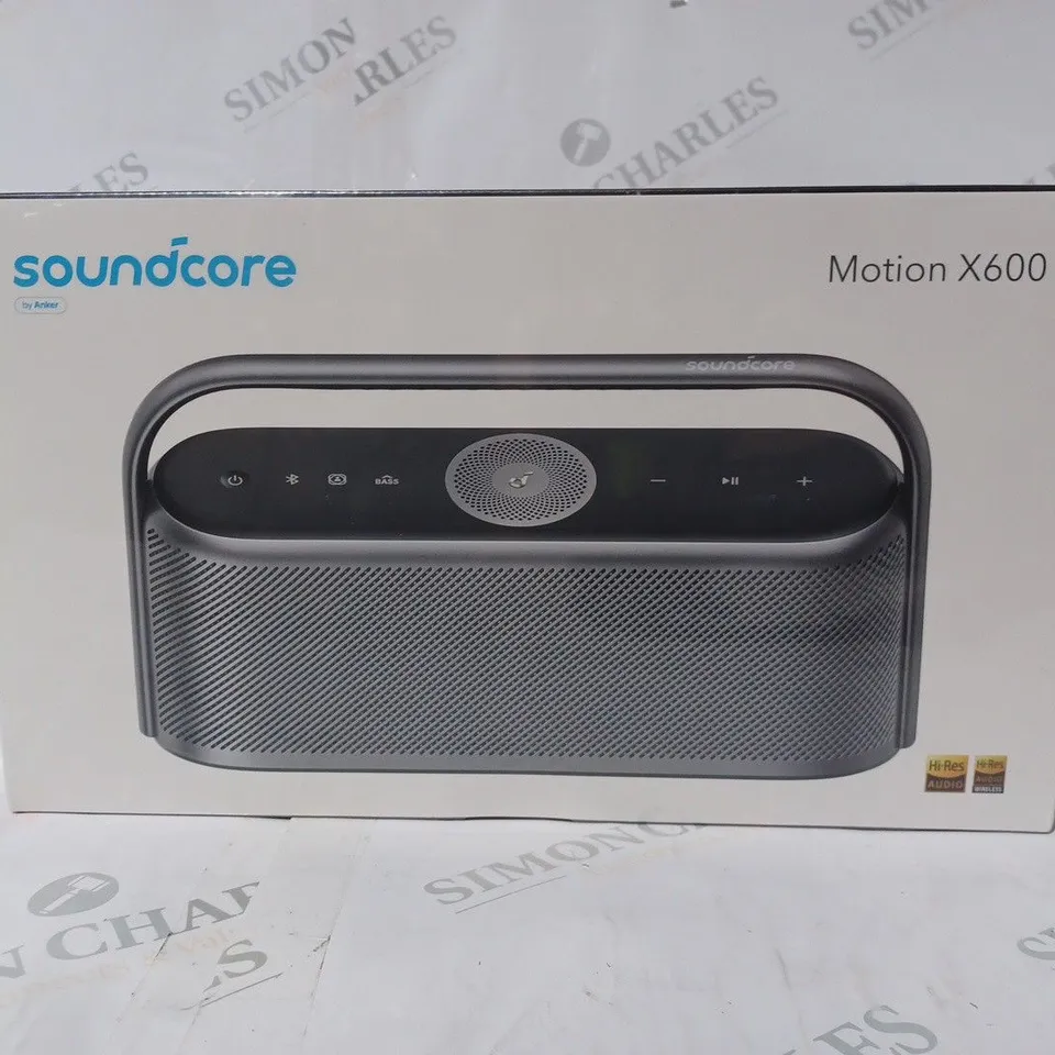 BOXED SOUNDCORE MOTION X600 PORTABLE HIGH-FIDELITY SPEAKER