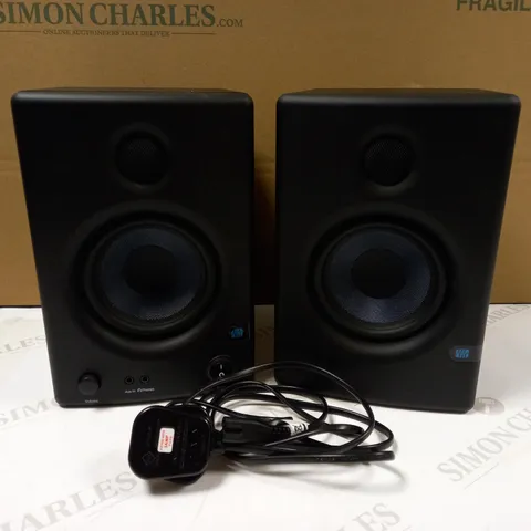 ERIS E4.5 HIGH-DEFINITION 2-WAY ACTIVE STUDIO MONITOR SPEAKERS