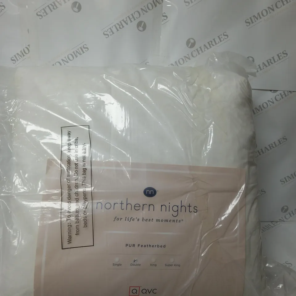 PUR FEATHER BY NORTHERN NIGHTS EXTRA DEEP FEATHERBED - DOUBLE 