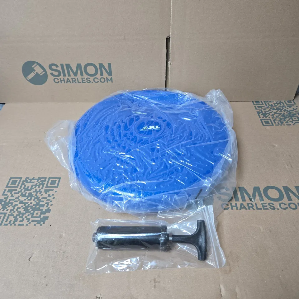 JLL BLUE WOBBLE BALANCE BOARD BOXED