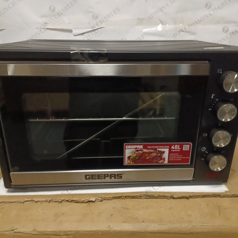 GEEPAS 48L MINI OVEN AND GRILL