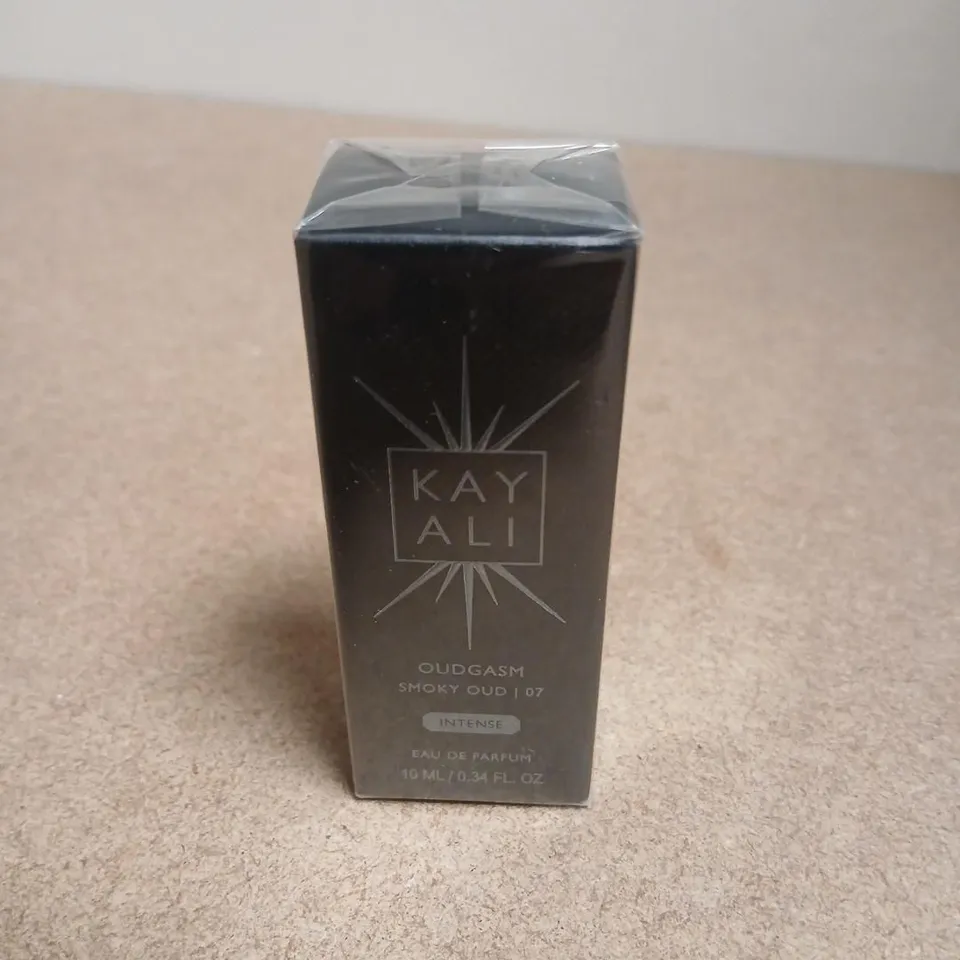 BOXED KAY ALI OUDGASM SMOKY OUD 07 INTENSE EAU DE PARFUM 10ML