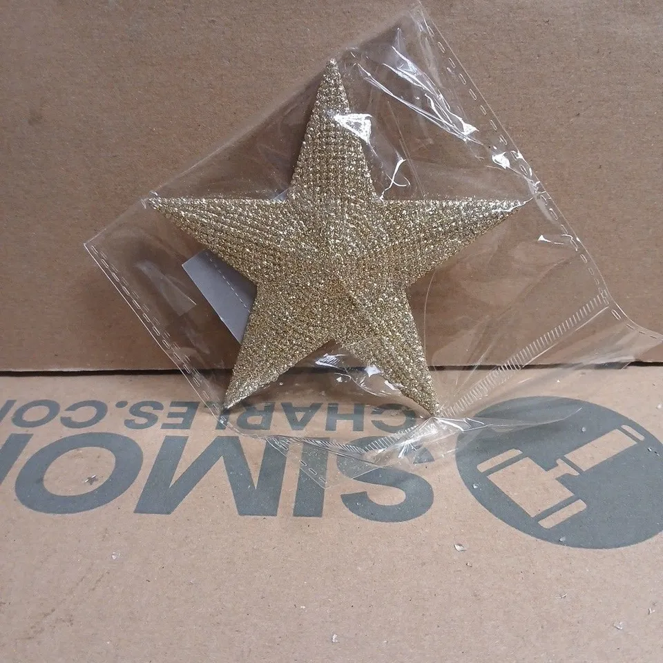 BOX OF APPROXIMATELY 22 GISELA GRAHAM STAR HANGING DECORATIONS