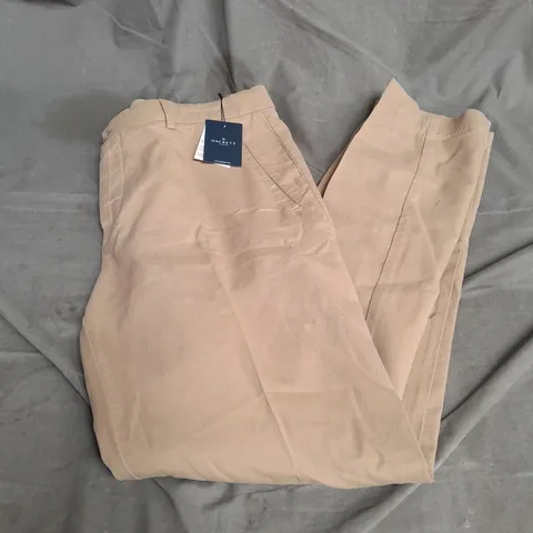 HACKETT TRICOTINE TROUSERS IN MALT BEIGE SIZE 34R