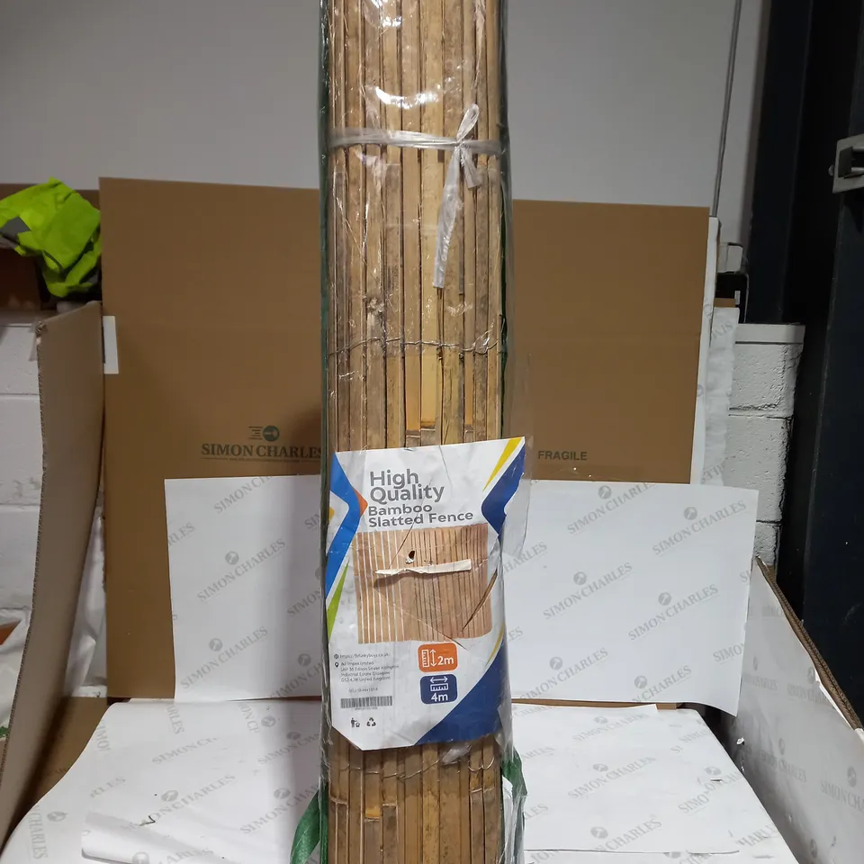 BAMBOO SLATTED FENCE COLLECTION
