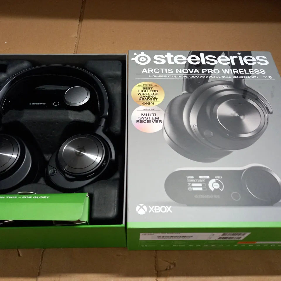 BOXED STEEL SERIES ARCTIS NOVA PRO WIRELESS HEADSET FOR XBOX