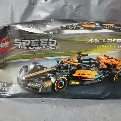 LEGO SPEED CHAMPION - 2023 MCLAREN F1 RACE CAR - 76919