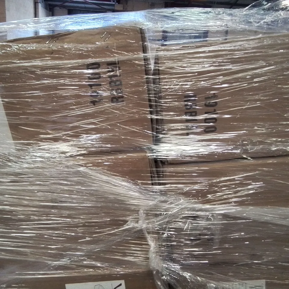 LOT OF 4 BOXED AS NEW VELDEAU ARNO 1500MM LH SEMI RECESSED CAST WING BASIN - 1534X420X200MM