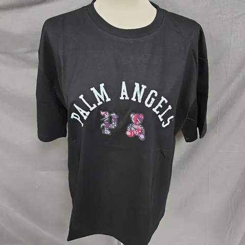 PALM ANGELS PRINTED TSHIRT IN BLACK SIZE XL