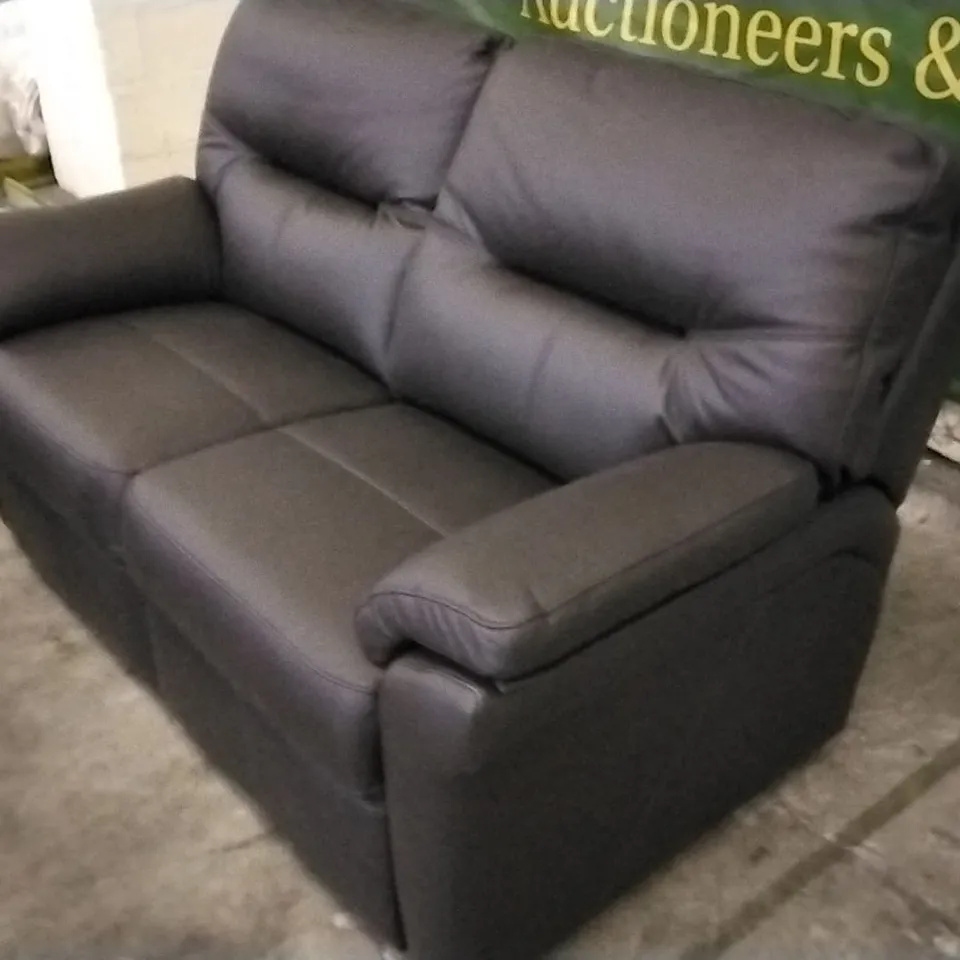 QUALITY BRITISH DESIGNED & MANUFACTURED G PLAN SEATTLE 2.5 SEATER SOFA CAMBRIDGE BUFFALO LEATHER