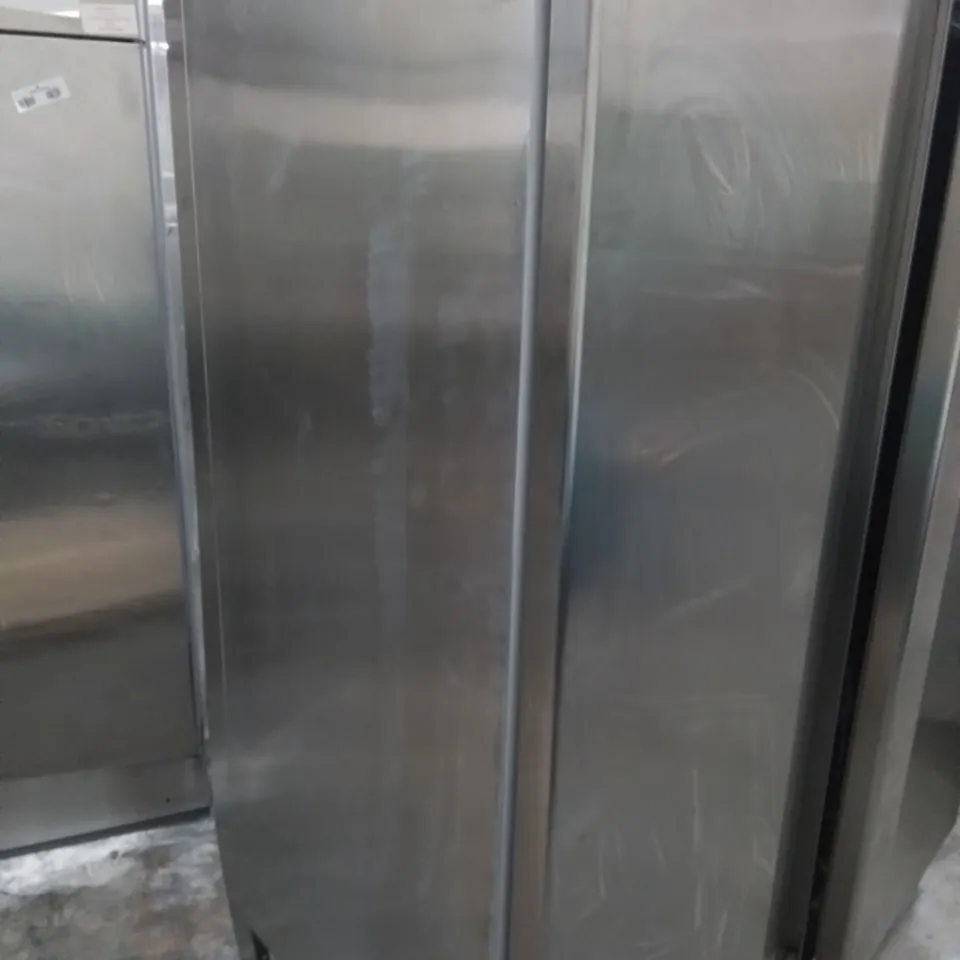 POLARIS COMMERCIAL SPA-TN-140 STAINLESS DOUBLE DOOR REFRIGERATED FOOD STORAGE UNIT