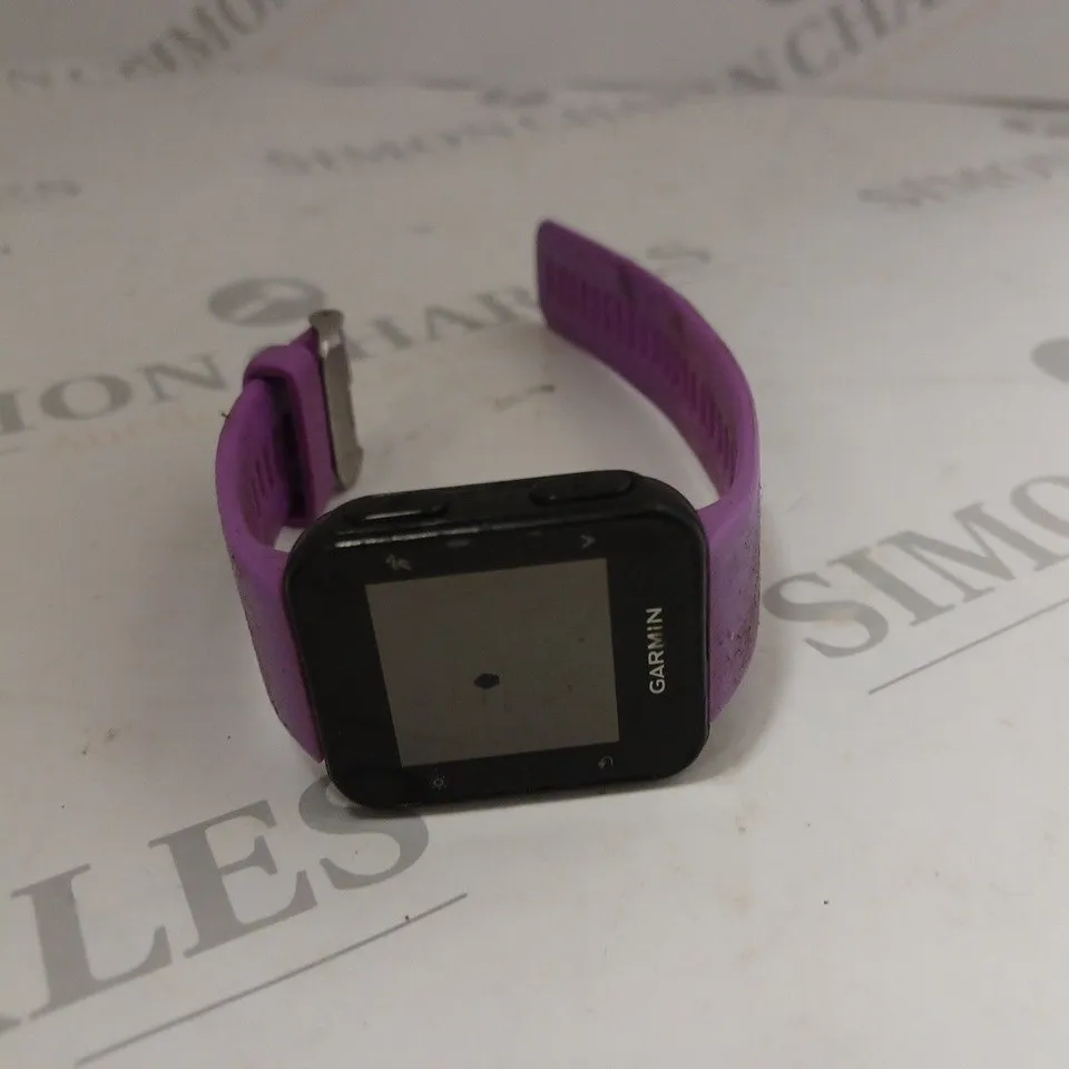 GARMIN SMART WATCH WITH PURPLE STRAP