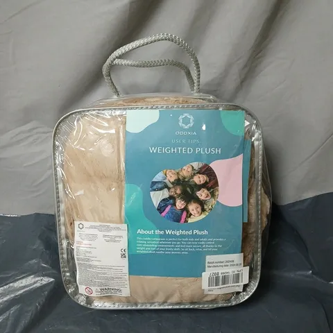 WEIGHTED PLUSH TOY BY ODOXIA