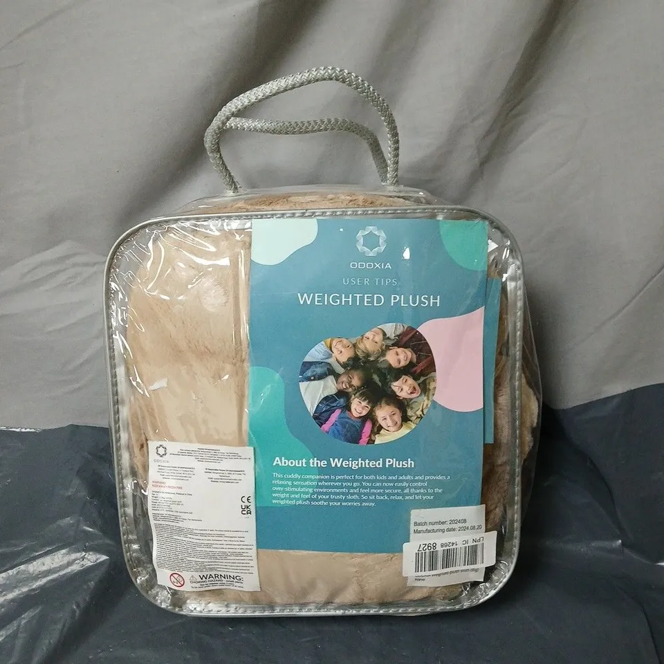 WEIGHTED PLUSH TOY BY ODOXIA 