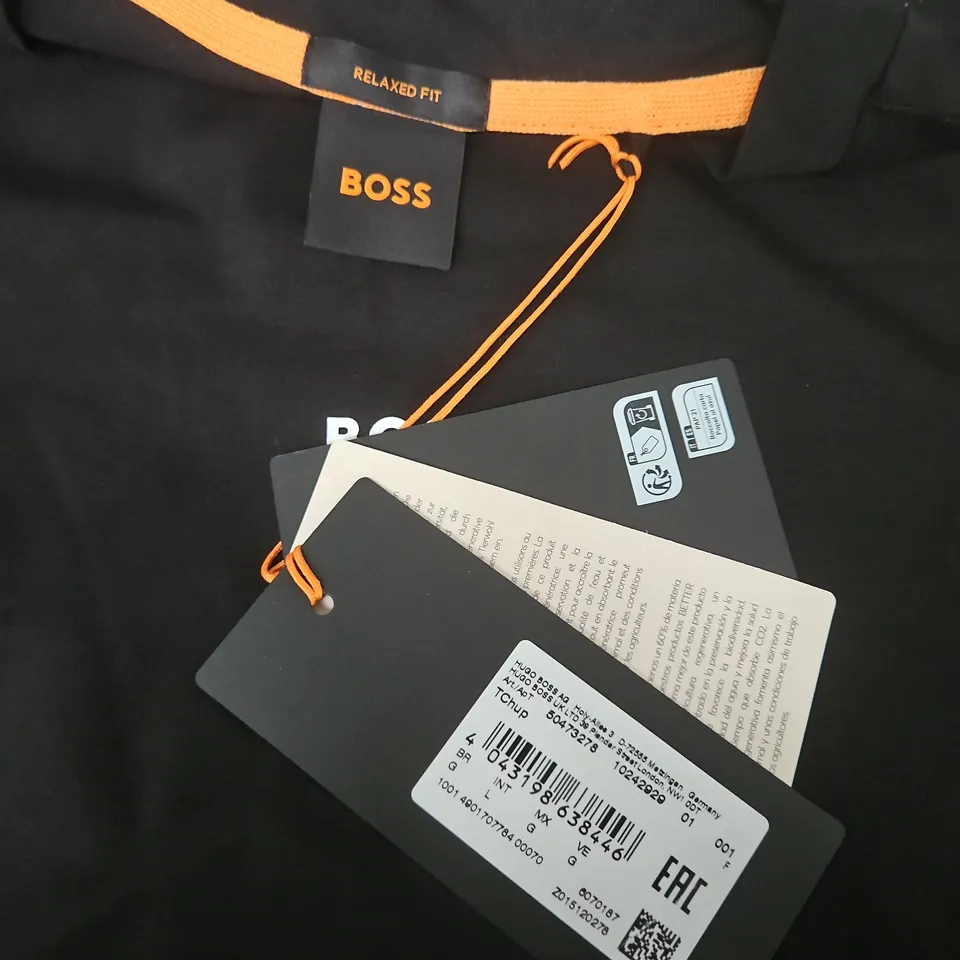 HUGO BOSS BLACK RELAXED FIT T-SHIRT - L
