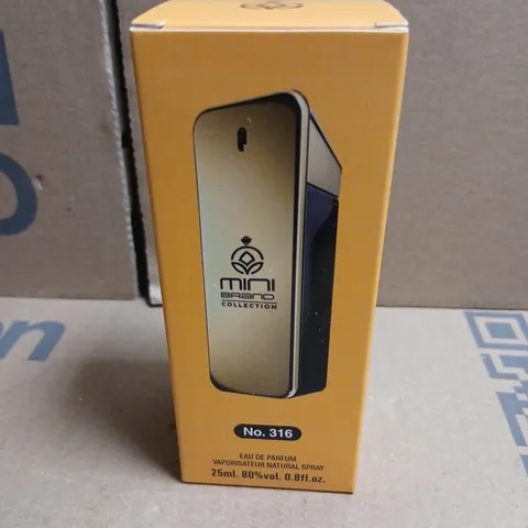 BOXED MINI BRAND COLLECTION NO 316 EAU DE PARFUM 25ML