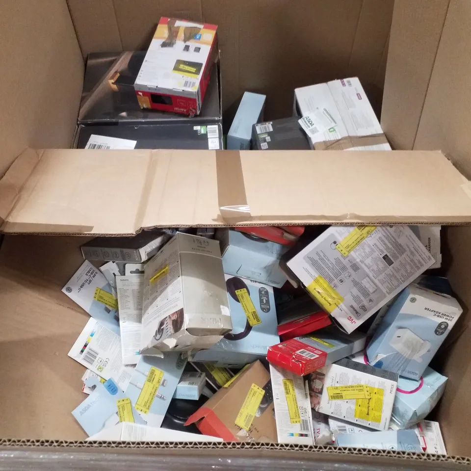 PALLET CONTAINING ASSORTED ELECTRICAL PRODUCTS INCLUDING BLUETOOTH CD BOOMBOX, HI-FI MICRO SYSTEM, HDMI DVD PLAYER, FM ALARM CLOCK, HEADPHONES & UNIVERSAL REMOTE 