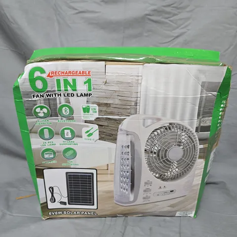 6-IN-1 FAN WITH LED LAMP 