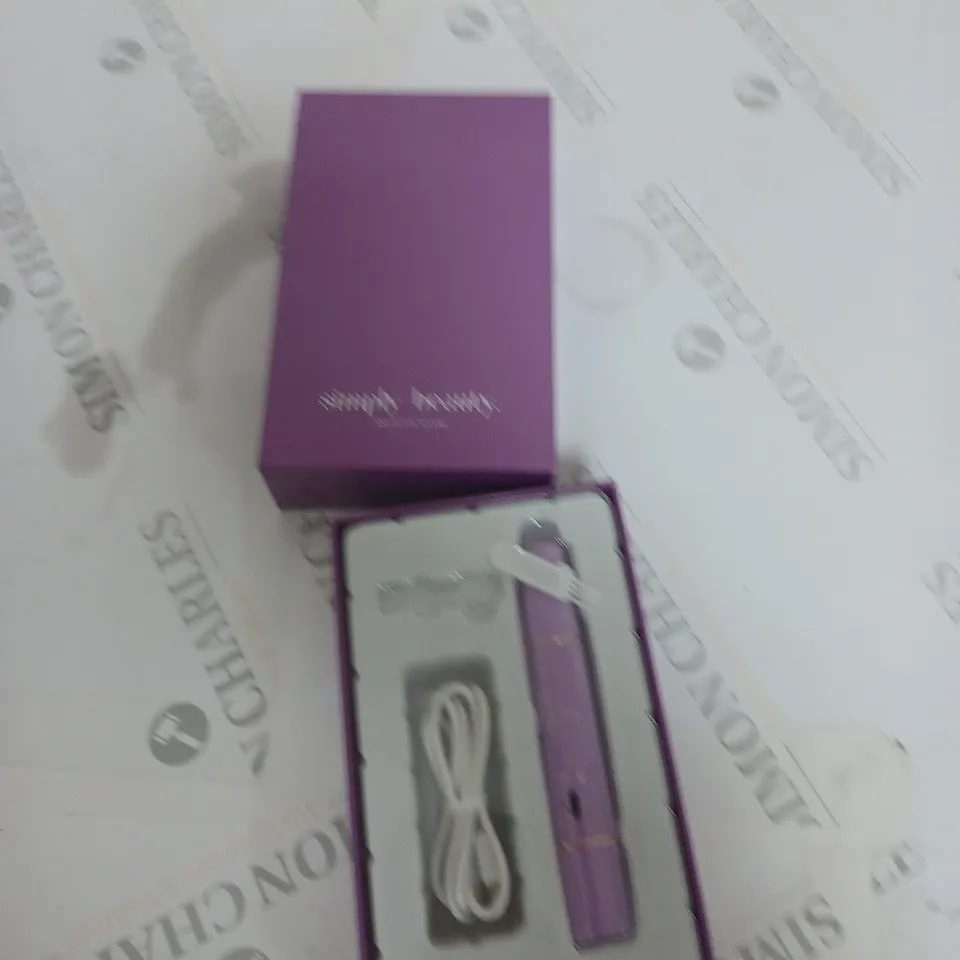 BOXED BEAUTY 2 IN 1 SUPER SMOOTH FACE & BROWS HAIR REMOVER, PURPLE