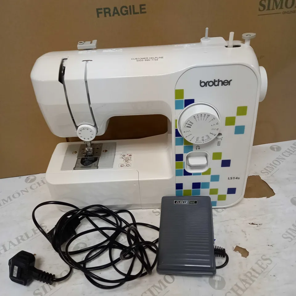 BROTHER LS14S METAL CHASSIS SEWING MACHINE