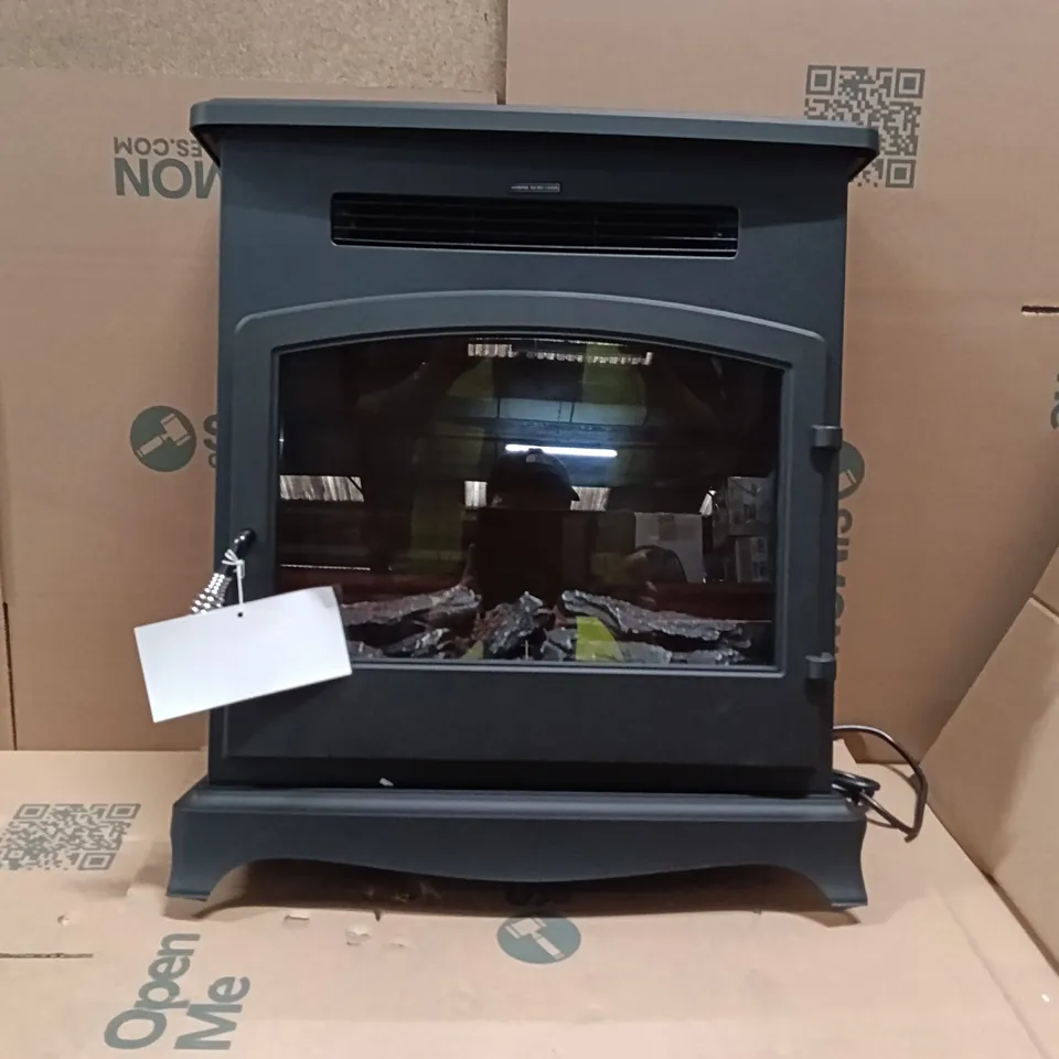 BOXED BE MODERN ELSTOW INSET 1-2KW ELECTRIC STOVE