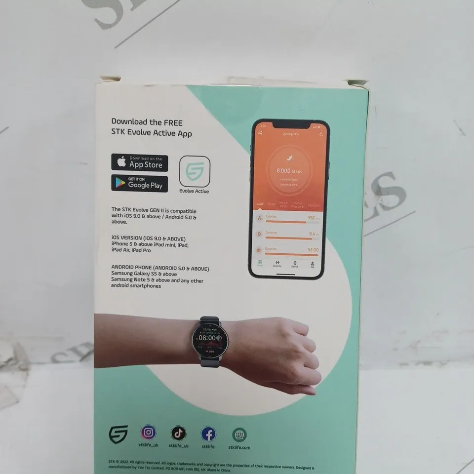 STK EVOLVE GEN II SMART WATCH ROUND 
