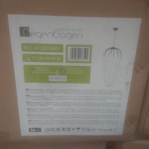BRAND NEW BOXED REGEN BOGEN CEILING PENDANT 