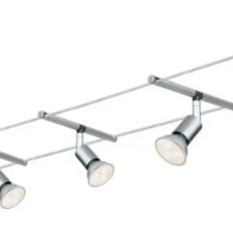 BOXED PAULMANN 5 LIGHTS CABLE LIGHTING SYSTEM SPICE SALT LED CHROME MATT