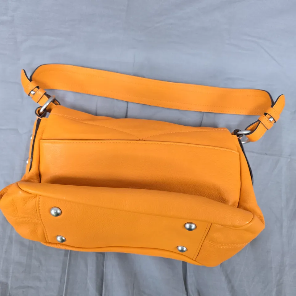 AIMEE KESTENBERG LEATHER CROSSBODY BAG – TANGY ORANGE
