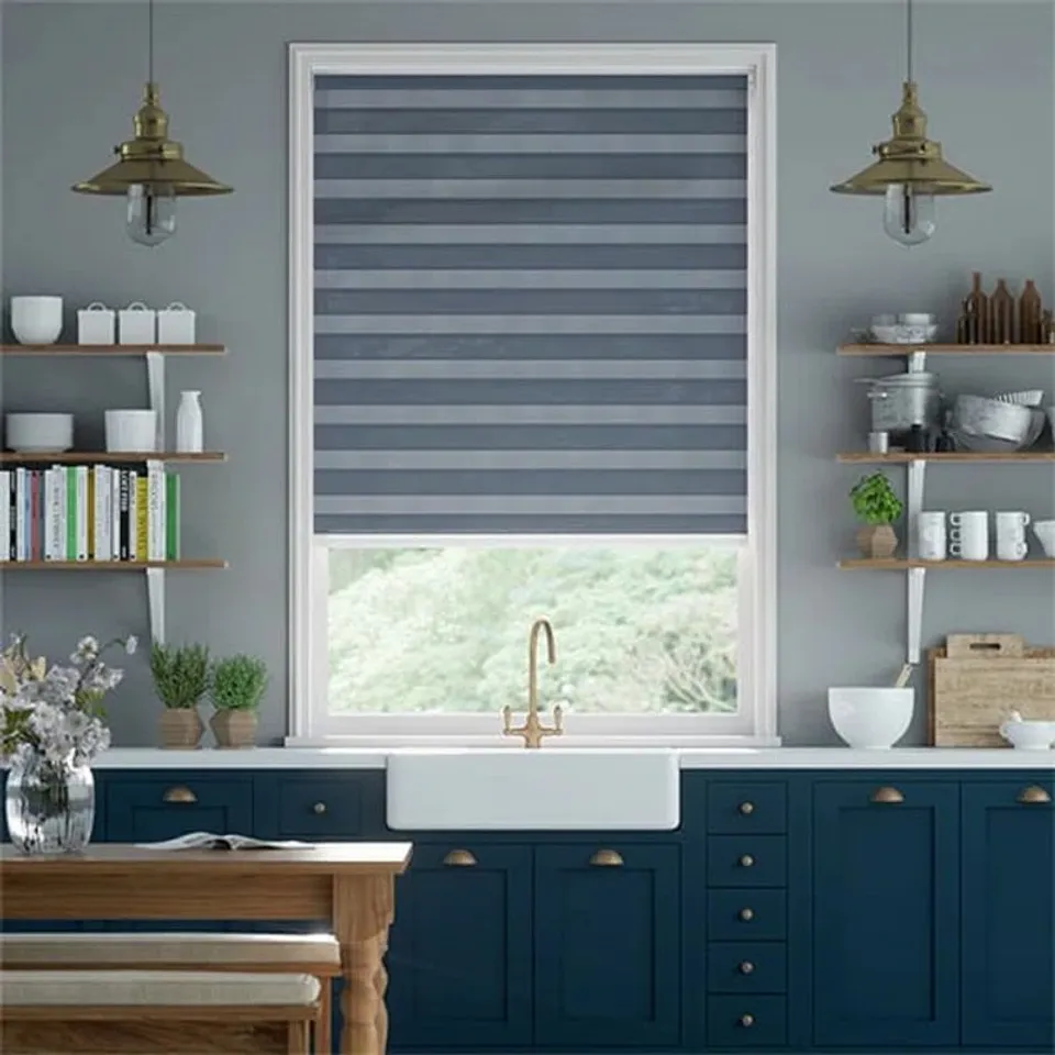 BOXED INDOOR DAY AND NIGHT ZEBRA ROLLER BLIND 