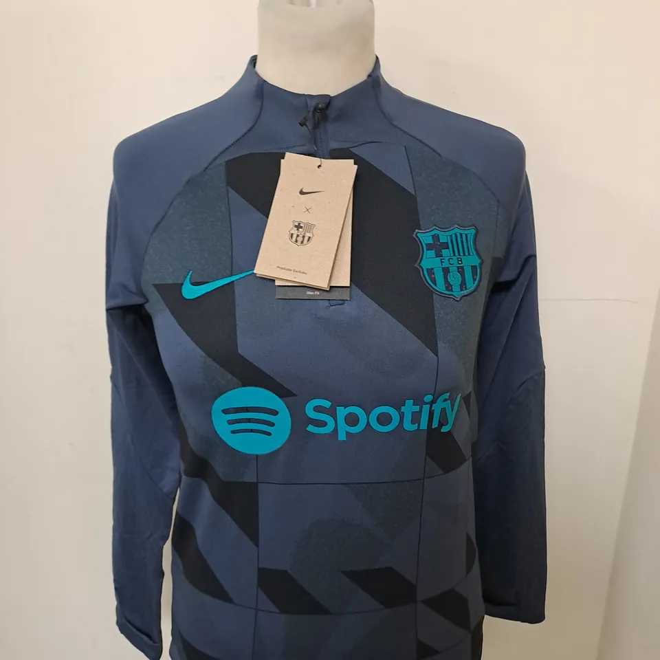 FC BARCELONA TRAINING TOP SIZE M - KIDS