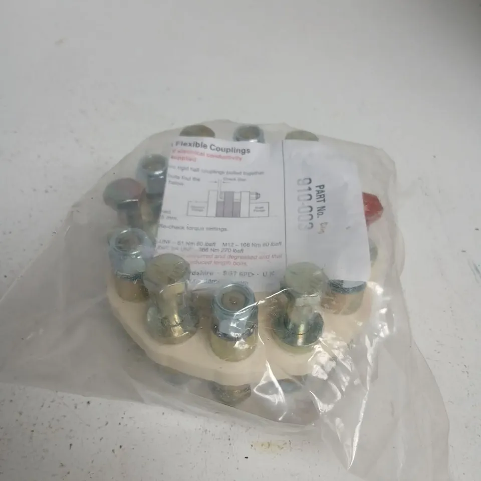 R&D MARINE FLEXIBLE COUPLINGS – ASSORTED HARDWARE KIT