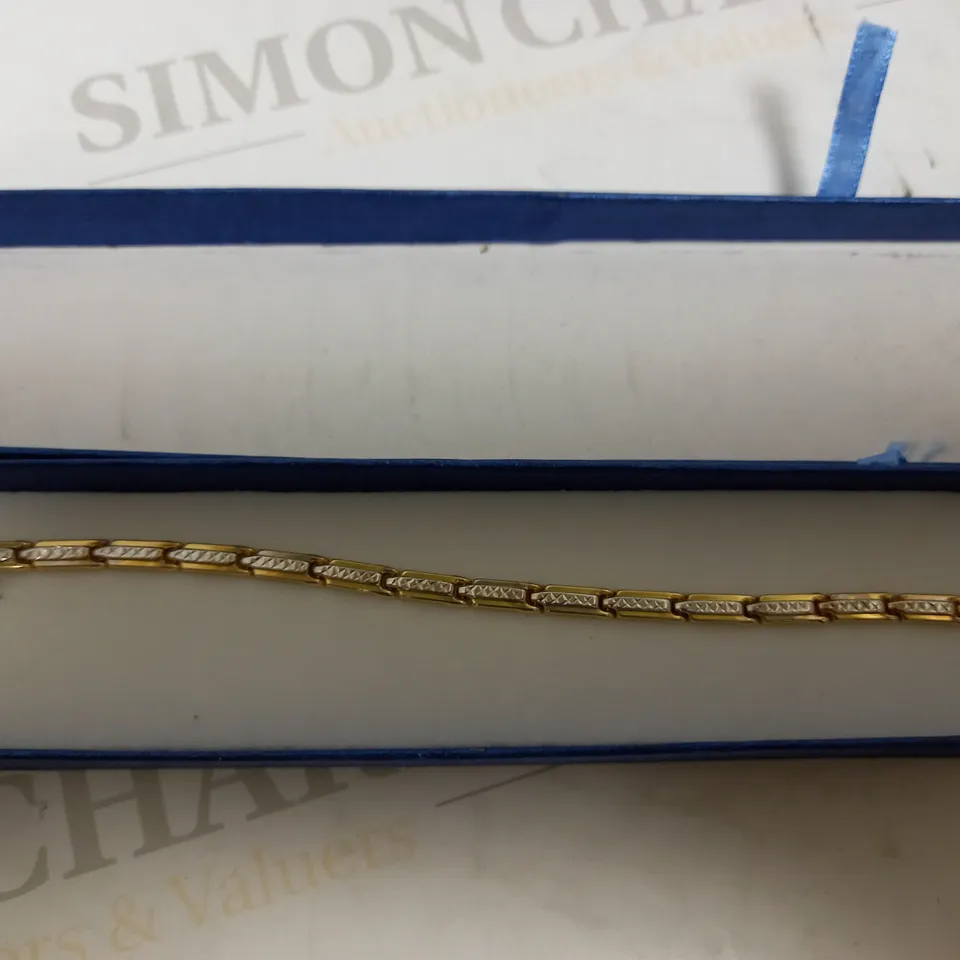 GOLD COLOURED BRACELET - MARKED 585