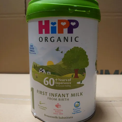HIPP ORGANIC 800G TUB OF FIRST INFANT MILK - 1