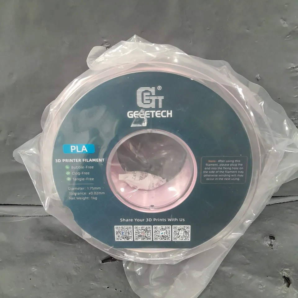 SEALED GEEETECH 3D PRINTER FILAMENT 