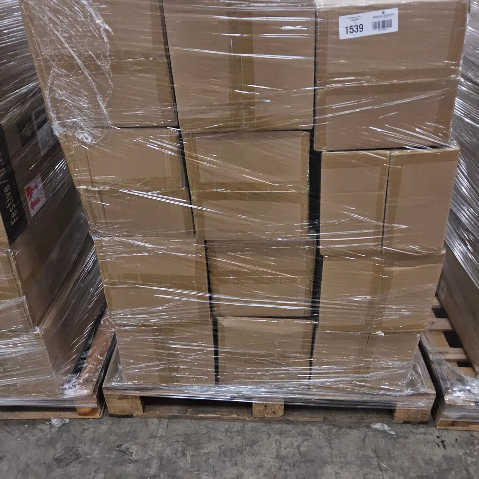 PALLET OF APPROXIMATELY 12 BRAND NEW BOXED 114cm SILVER TIPS TREE