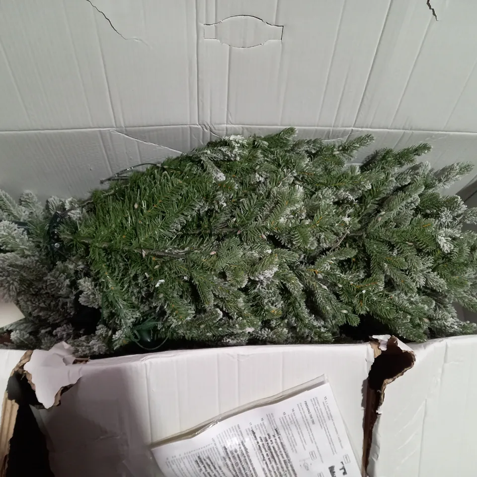 5 FOOT SNOWKISSED PRE LIT CHRISTMAS TREE - COLLECTION ONLY 
